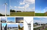 Windanlagen von 5 bis 250 kW