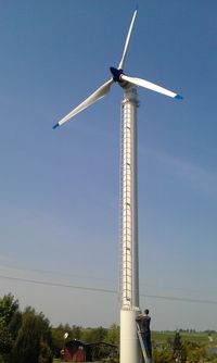 100 kW Windanlage von Zaber
